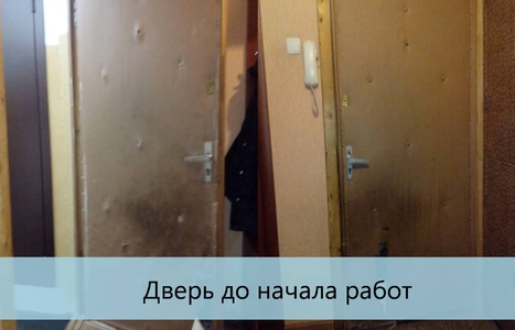Дверь до начала работ